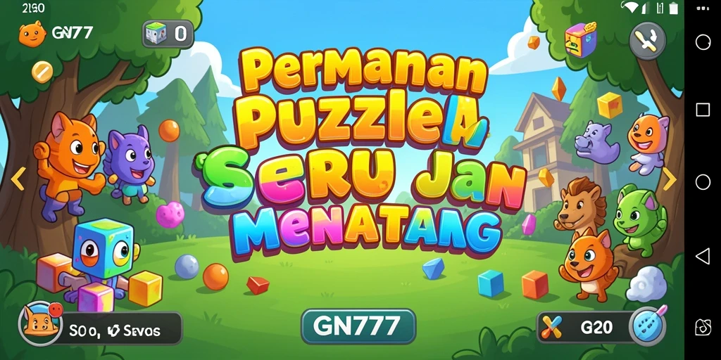 Tampilan gameplay seru dari GN777 yang menantang kemampuan berpikir.
