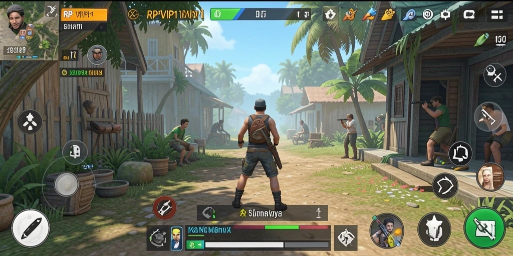 Gambaran gameplay RPVIP1 dengan grafik yang menakjubkan.