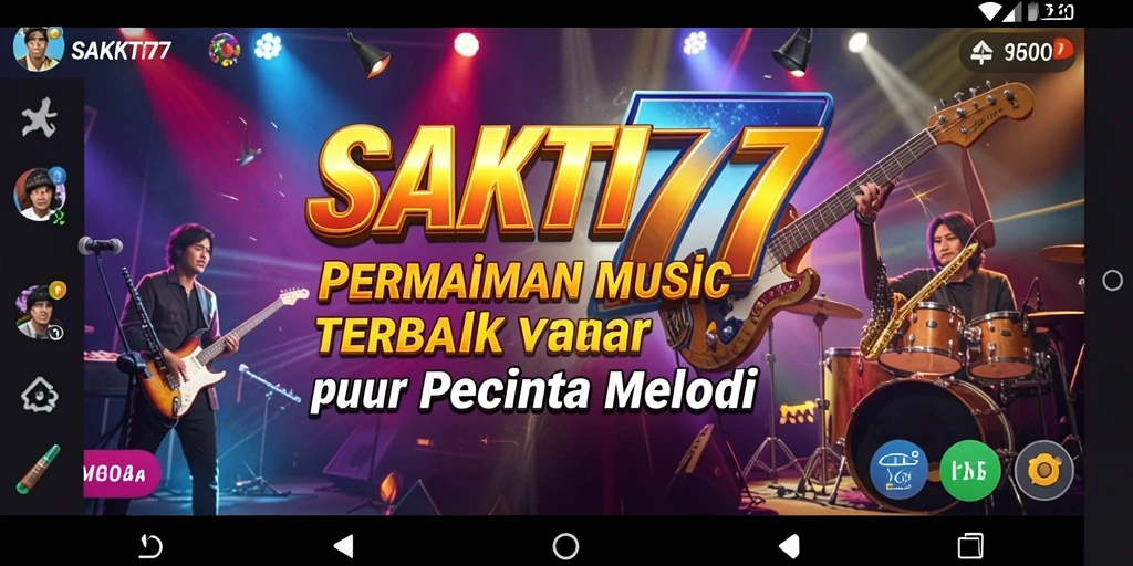 Tampilan gameplay SAKTI77 yang menarik dan interaktif.