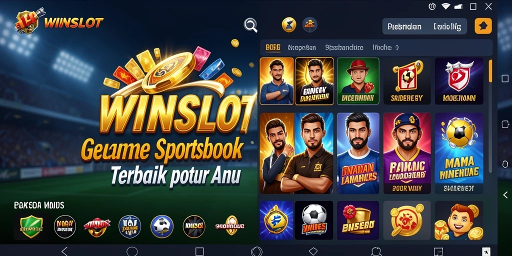 Tampilan menarik dari gameplay WINSLOT yang dinamis.